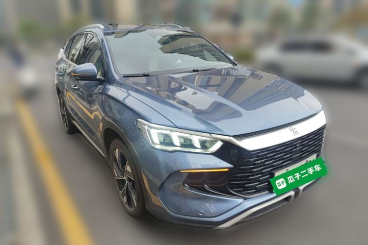 Used BYD Song Pro New Energy 2024 HONOR Edition DM-i 110KM Excellence Model Front Right 45 Deg