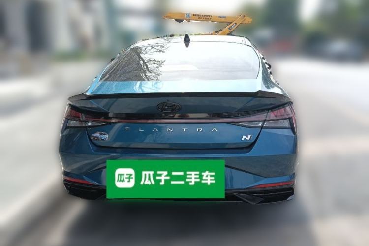 Used Hyundai Elantra 2021 1.5L CVT LUX Prestige Edition Rear