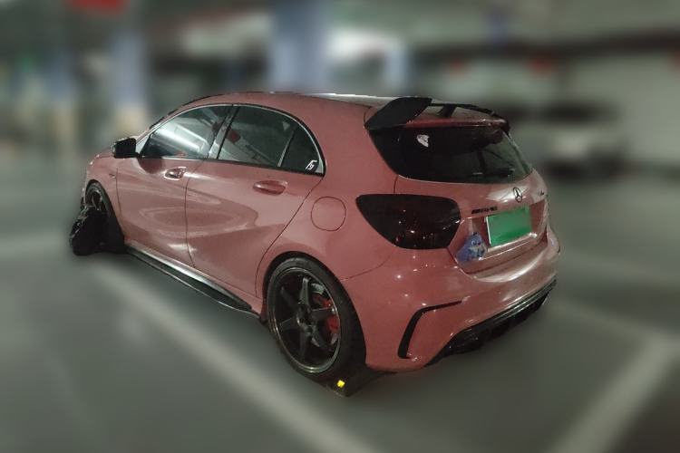 Used Mercedes-Benz A AMG 2017 AMG A 45 4MATIC Rear Left 45 Deg