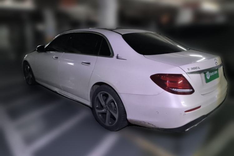 Used Mercedes-Benz E-Class 2019 E 300 L Sporty and Stylish Model Rear Left 45 Deg