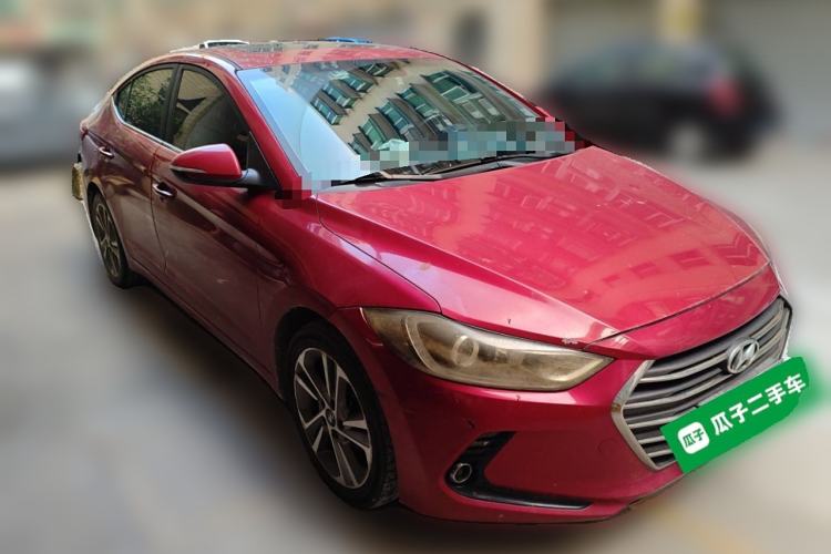 Used Hyundai Elantra (6th Generation / Lingdong) 2016 1.6L Automatic ZhiXuan – Elite Version Front Right 45 Deg