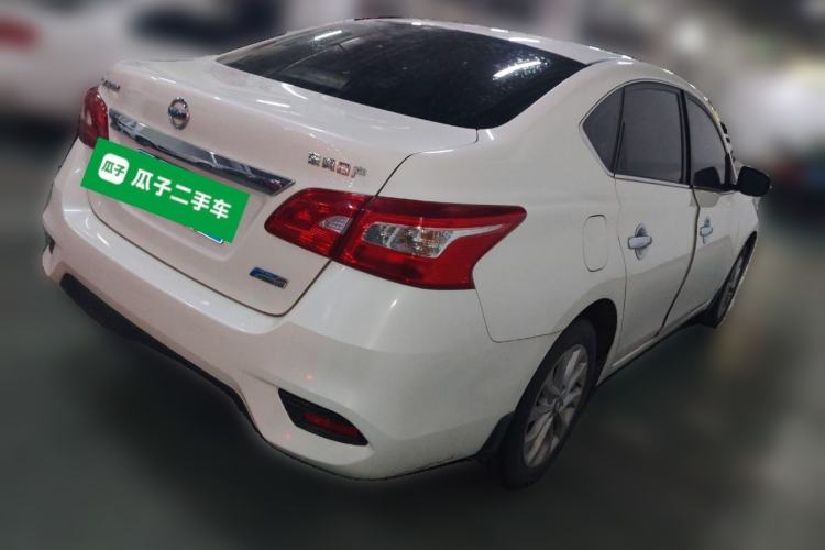 Used Nissan Sylphy 2019 1.6XV CVT Smart Connect Luxury Edition China VI Standard Rear Right 45 Deg