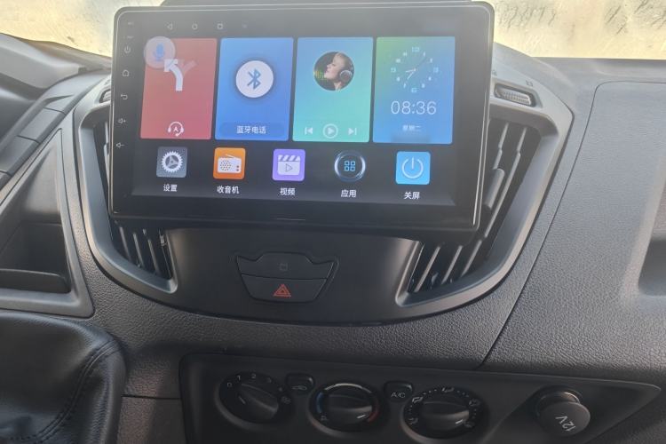 Used Ford Transit 2020 2.0T Diesel Multi-Function Commercial Vehicle Mid-Chassis Low-Roof Design with Dual Rear Doors Meeting China VI Emission Standards