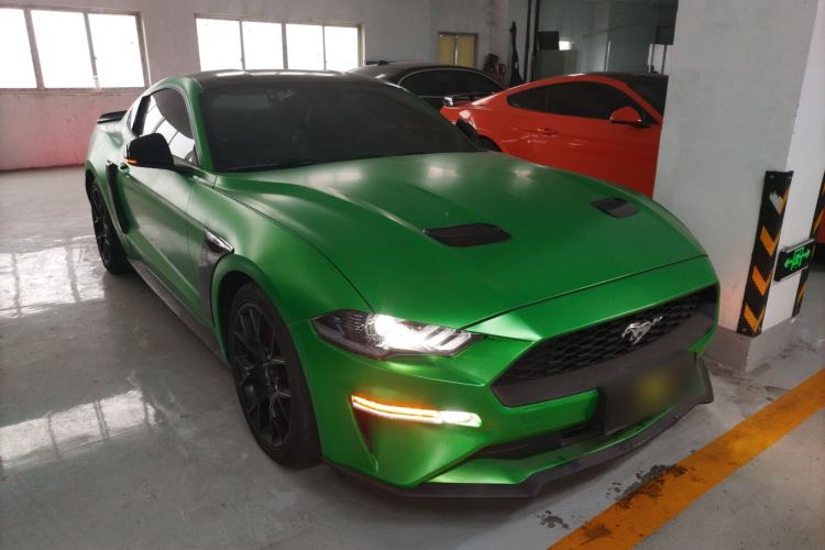 Used Ford Mustang 2019 2.3L EcoBoost Front Right 45 Deg