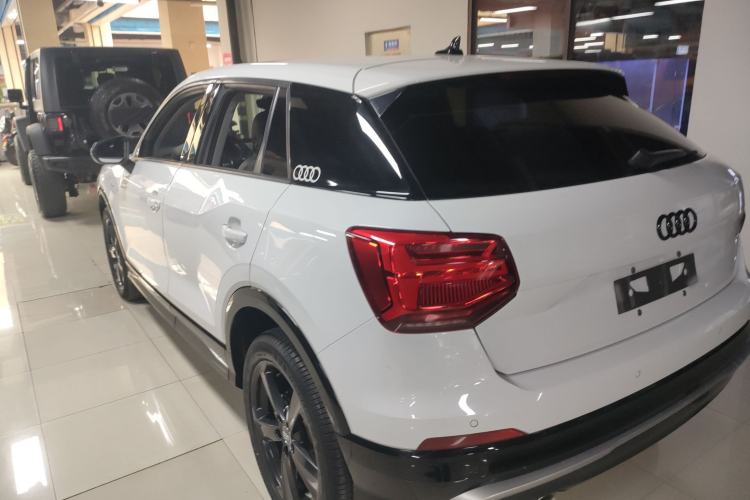 Used Audi Q2L 2021 35 TFSI Progressive Dynamic Edition Rear Left 45 Deg