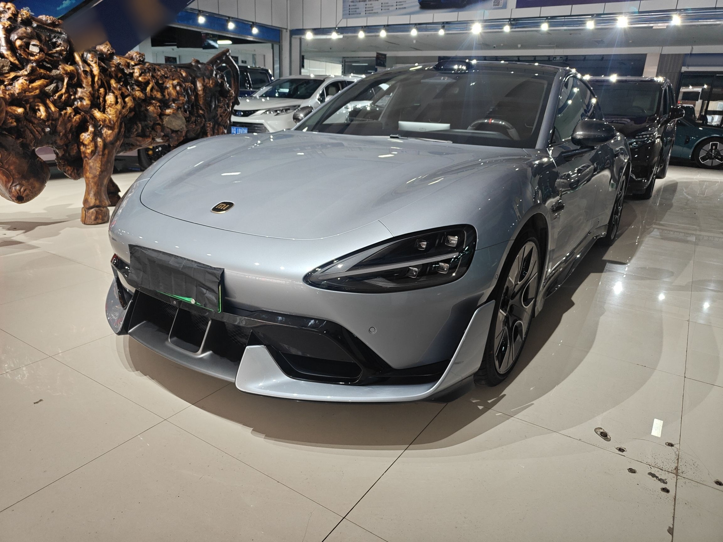 تحت مقدمة السيارة