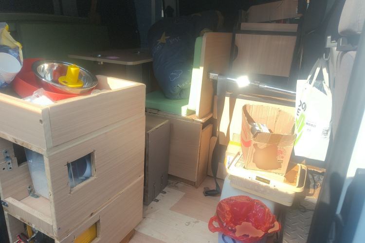 Used JMC Transit 2019 2.8T Commercial Version Short Wheelbase Mid-Roof 6-Seater China VI JX493