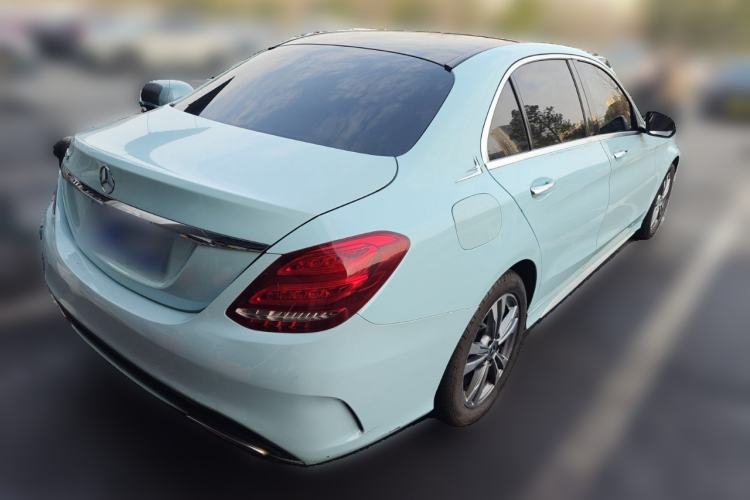 Used Mercedes-Benz C-Class 2017 Facelift C 200 L Sport Edition Rear Right 45 Deg