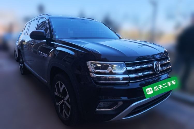 Used Volkswagen Teramont 2017 380TSI Four-Wheel Drive Luxury Edition Front Right 45 Deg