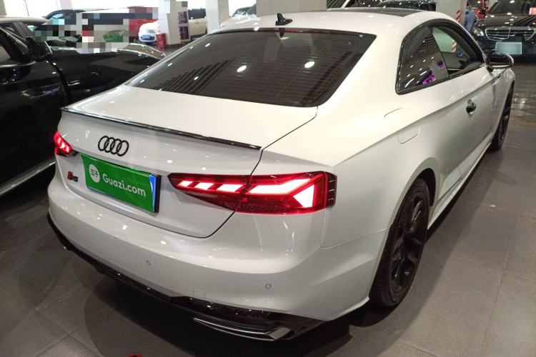 Used Audi A5 2023 Coupe 40 TFSI Fashionable and Dynamic Model Rear Right 45 Deg