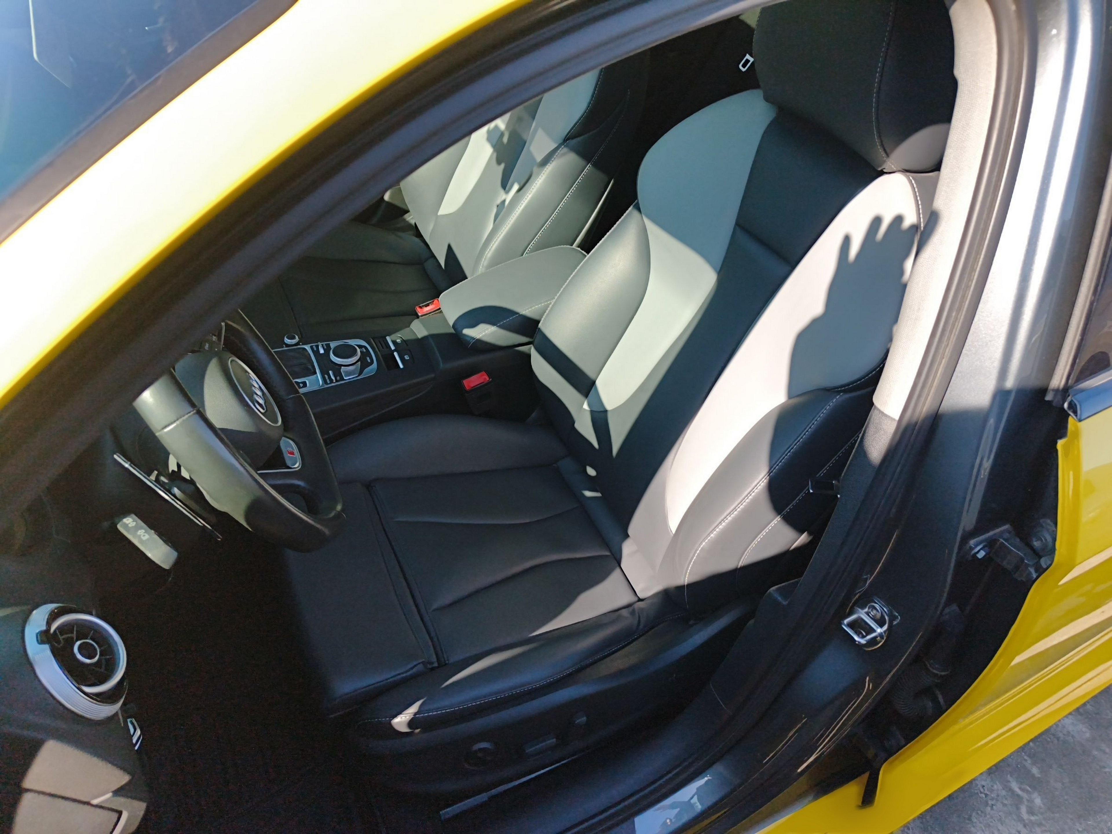 Avant de la voiture