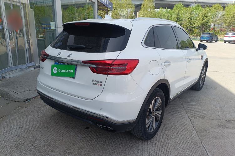 Used Hongqi HS5 2019 2.0T Smart Connect Flagship Edition Rear Right 45 Deg