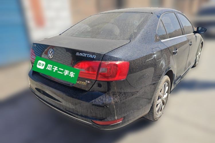 Used Volkswagen Sagitar 2012 1.4TSI Manual Luxury Model Rear Right 45 Deg