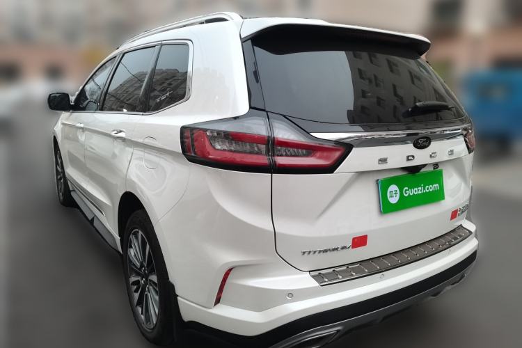 Used Ford Edge 2021 PLUS EcoBoost 245 Two-Wheel-Drive Titanium 7-Seater Rear Left 45 Deg