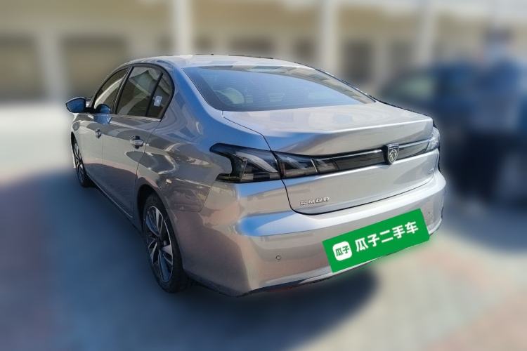 Used Peugeot 408 2022 1.6T Light-Chasing Edition Rear Left 45 Deg