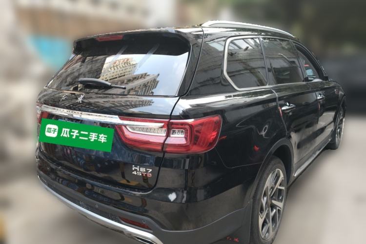 Used Hongqi HS7 2022 2.0T DCT Two-Wheel Drive Smart Connect Flagship Edition Five Seats Rear Right 45 Deg