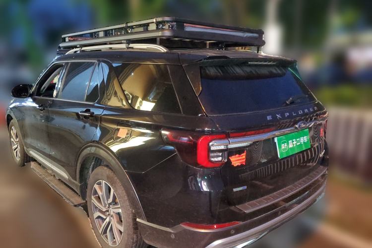 Used Ford Explorer 2023 EcoBoost 285 Four-Wheel Drive Titanium Edition 7-Seater Rear Left 45 Deg