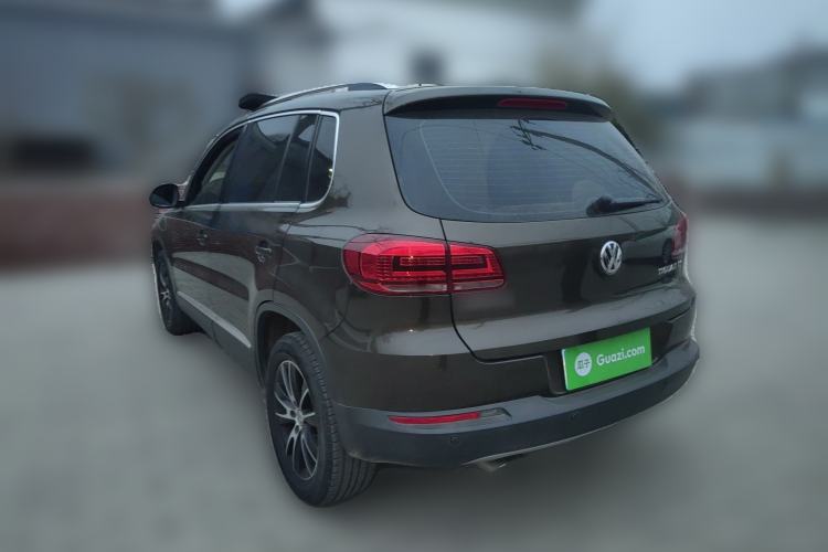 Used Volkswagen Tiguan 2015 1.8TSI Automatic Two-Wheel Drive Luxury Model Rear Left 45 Deg