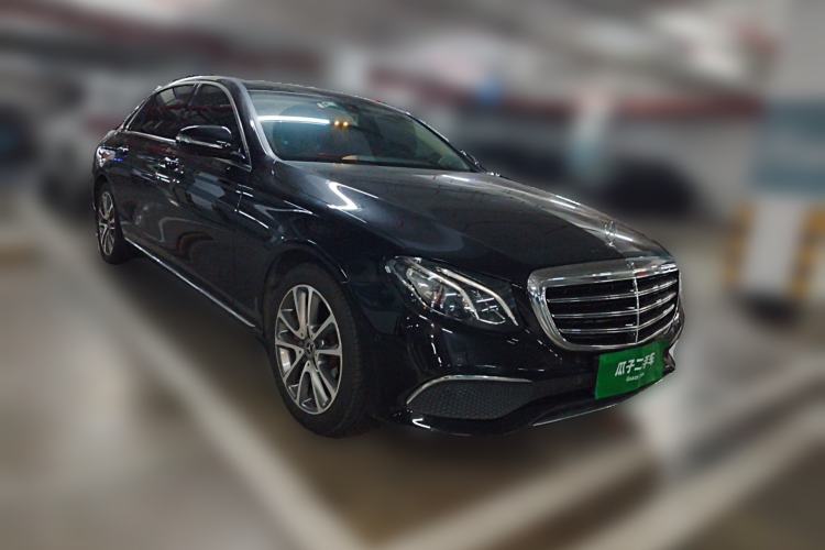 Used Mercedes-Benz E-Class 2018 E 300 L Stylish Model Front Right 45 Deg