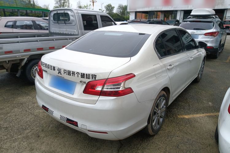 Used Peugeot 408 2015 1.2T Automatic Luxury Edition Rear Right 45 Deg