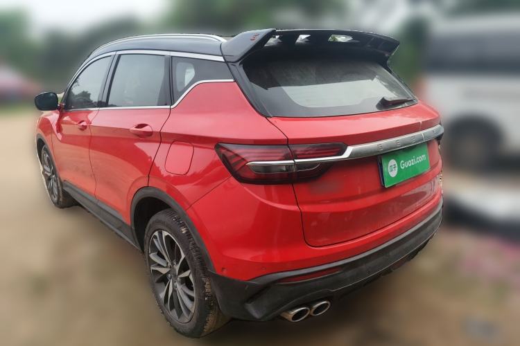 Used Geely Auto Coolray 2019 Sport Model 260T DCT Battle China V Standard Rear Left 45 Deg