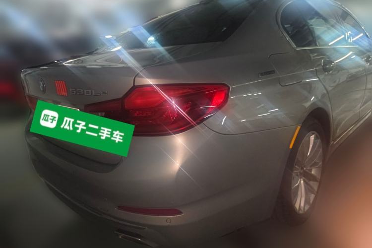 Used BMW 5 Series New Energy 2020 Mileage Upgrade Version 530Le Luxury Package Rear Right 45 Deg