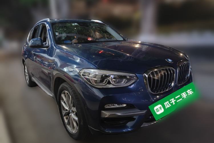 Used BMW X3 2018 xDrive25i Luxury Package China V Front Right 45 Deg