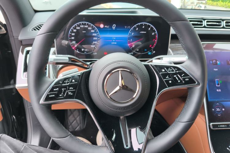 Used Mercedes-Benz S-Class 2023 Updated S 400 L Luxury Edition Steering Wheel