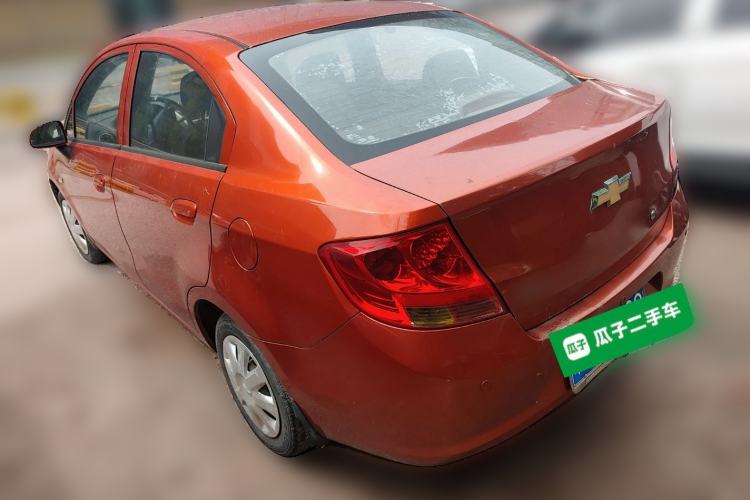 Used Chevrolet Sail 2013 Sedan 1.4L Manual Elegance Edition Rear Left 45 Deg