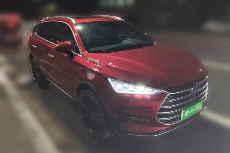 Used BYD Tang New Energy 2021 DM 2.0T Four-Wheel Drive High-Performance Flagship Model Front Right 45 Deg