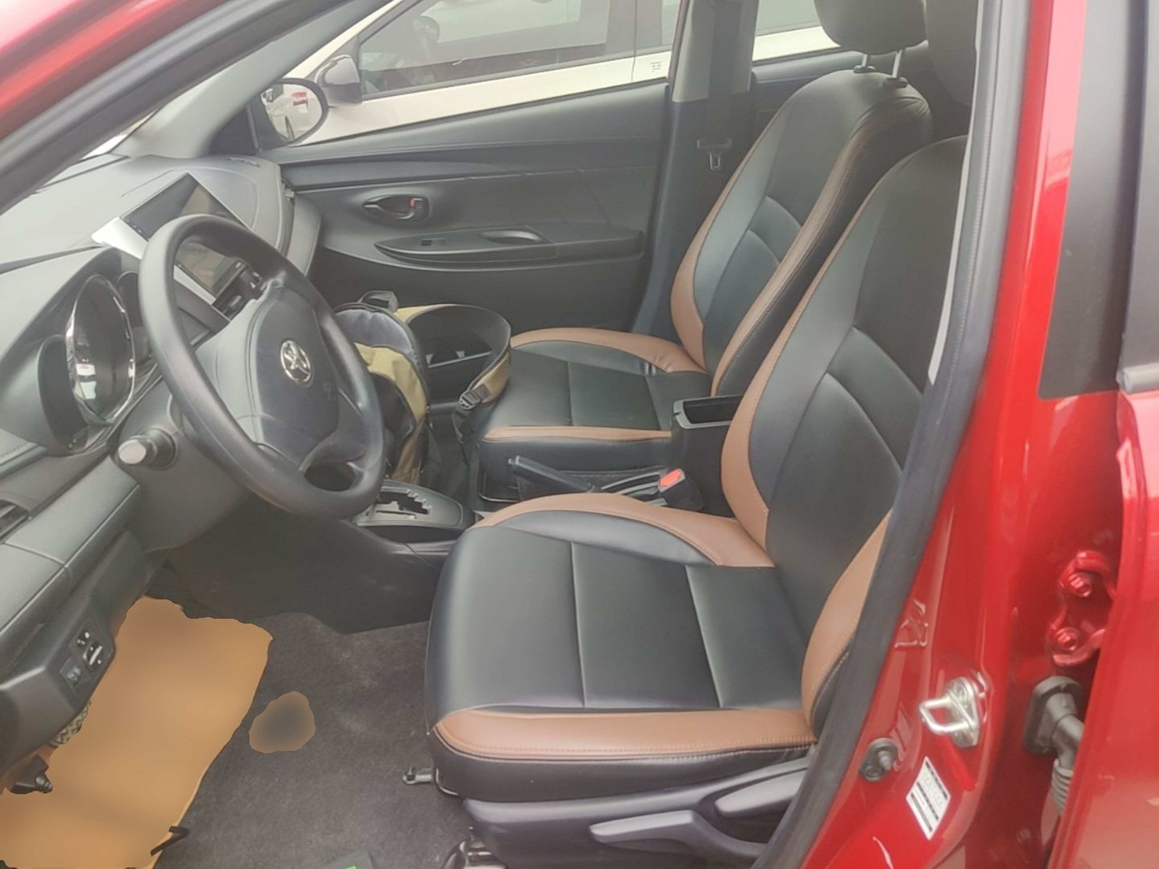 Avant de la voiture