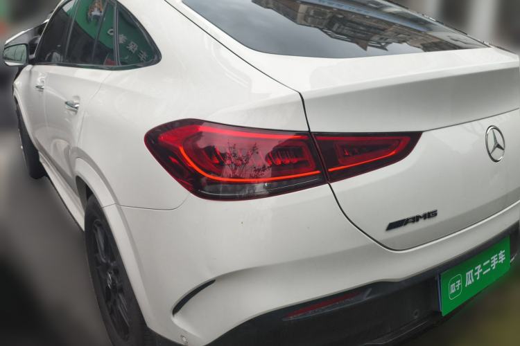 Used Mercedes-Benz GLE Coupe 2020 GLE 350 4MATIC Coupe SUV Luxury Model Rear Left 45 Deg