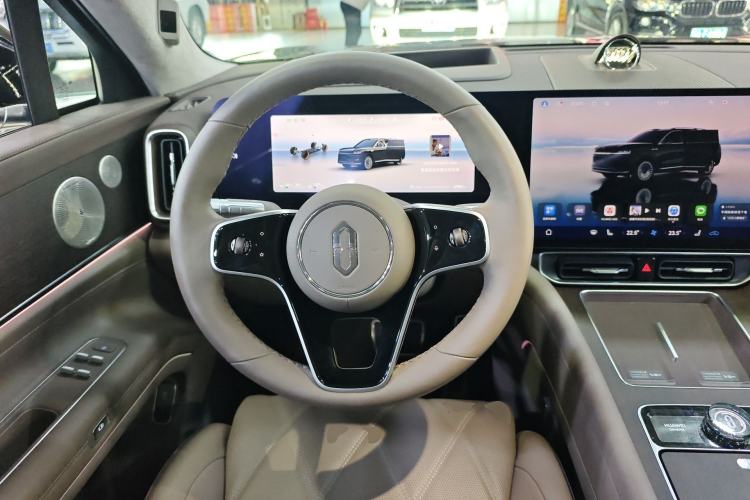 Used Hima AITO M9 2025 Extended-Range Ultra Version 52 kWh 6-Seater Steering Wheel