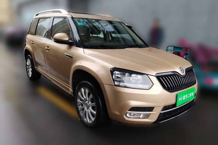 Used Skoda Yeti 2016 1.4TSI DSG Style Edition Front Right 45 Deg