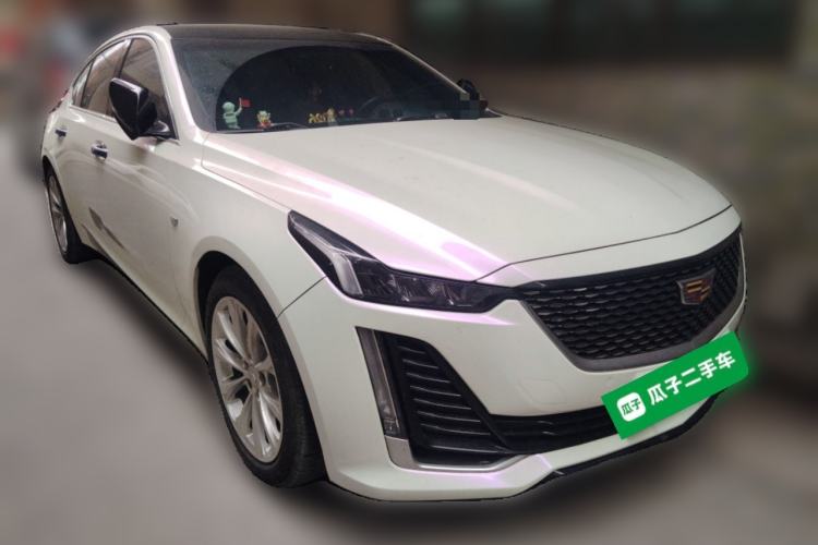 Used Cadillac CT5 2021 Revised 28T Luxury Version Front Right 45 Deg