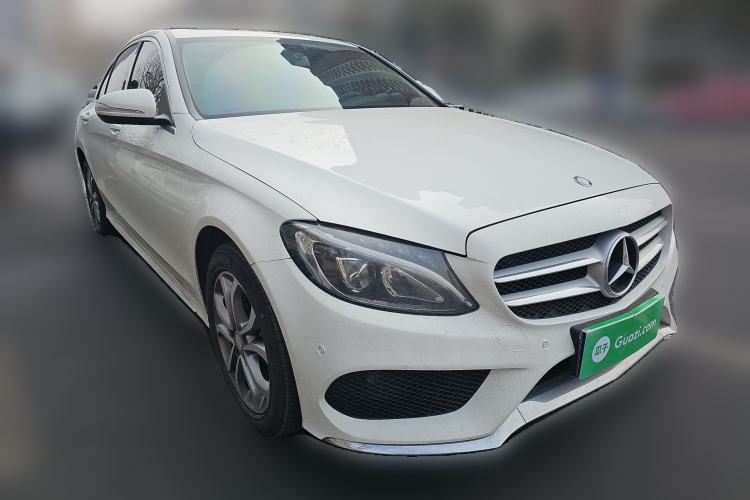 Used Mercedes-Benz C-Class 2015 Restyled C 180 L Sport Edition Front Right 45 Deg