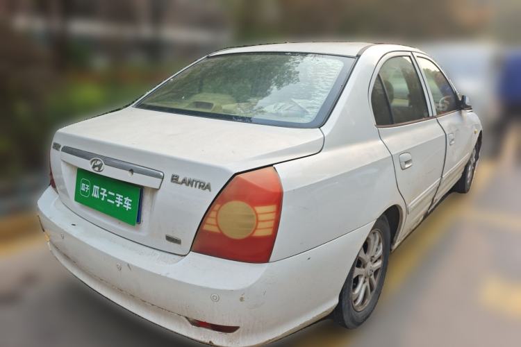 Used Hyundai Elantra 2007 1.6L Manual Comfort Model Rear Right 45 Deg