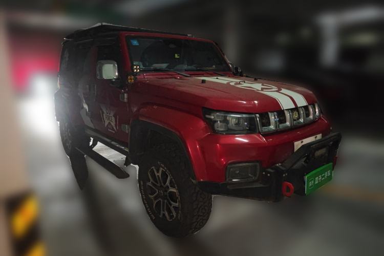 Used BAIC Off-Road BJ40 2019 2.3T Automatic Four-Wheel Drive Urban Hunter Edition Premium Model China VI Emission Standard

