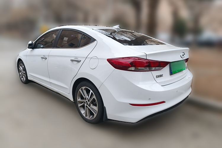 Used Hyundai Elantra (6th Generation / Lingdong) 2016 1.6L Automatic ZhiXuan – Elite Version Rear Left 45 Deg