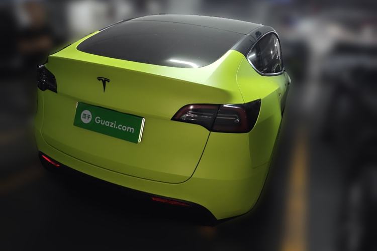 Used Tesla Model Y 2022 Rear-Wheel-Drive Version Rear Right 45 Deg