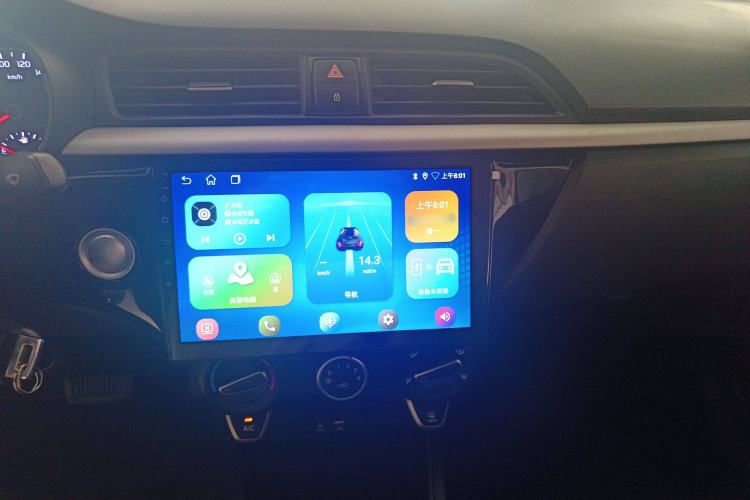 Used Kia K2 2019 Sedan 1.4L Automatic Transmission 15th Anniversary Special Edition GLS China VI Standard Audio And AC Panel