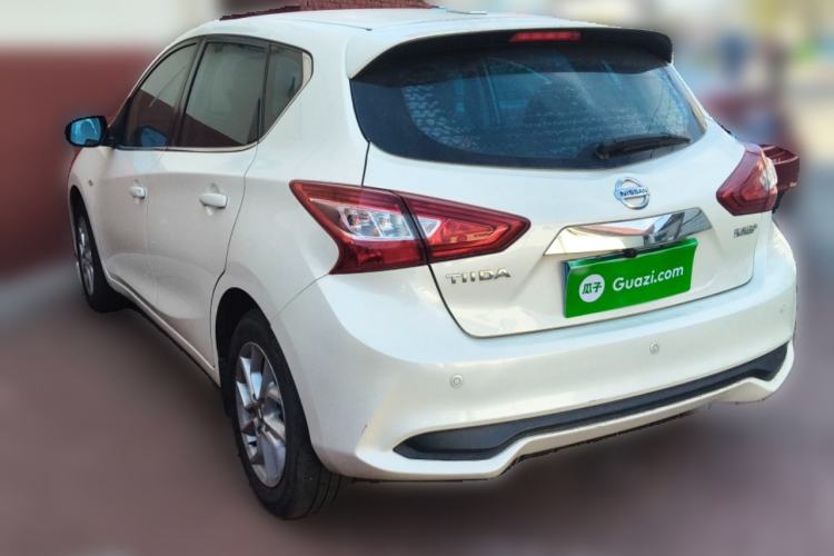 Used Nissan Tiida 2021 1.6L CVT Cool Edition Rear Left 45 Deg