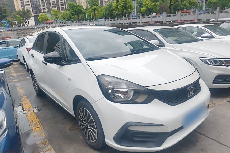 Used Honda Fit 2021 1.5L CVT Trendy Edition Front Right 45 Deg