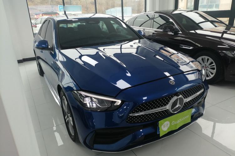 Used Mercedes-Benz C-Class 2022 C 200 L Sport Edition Front Right 45 Deg