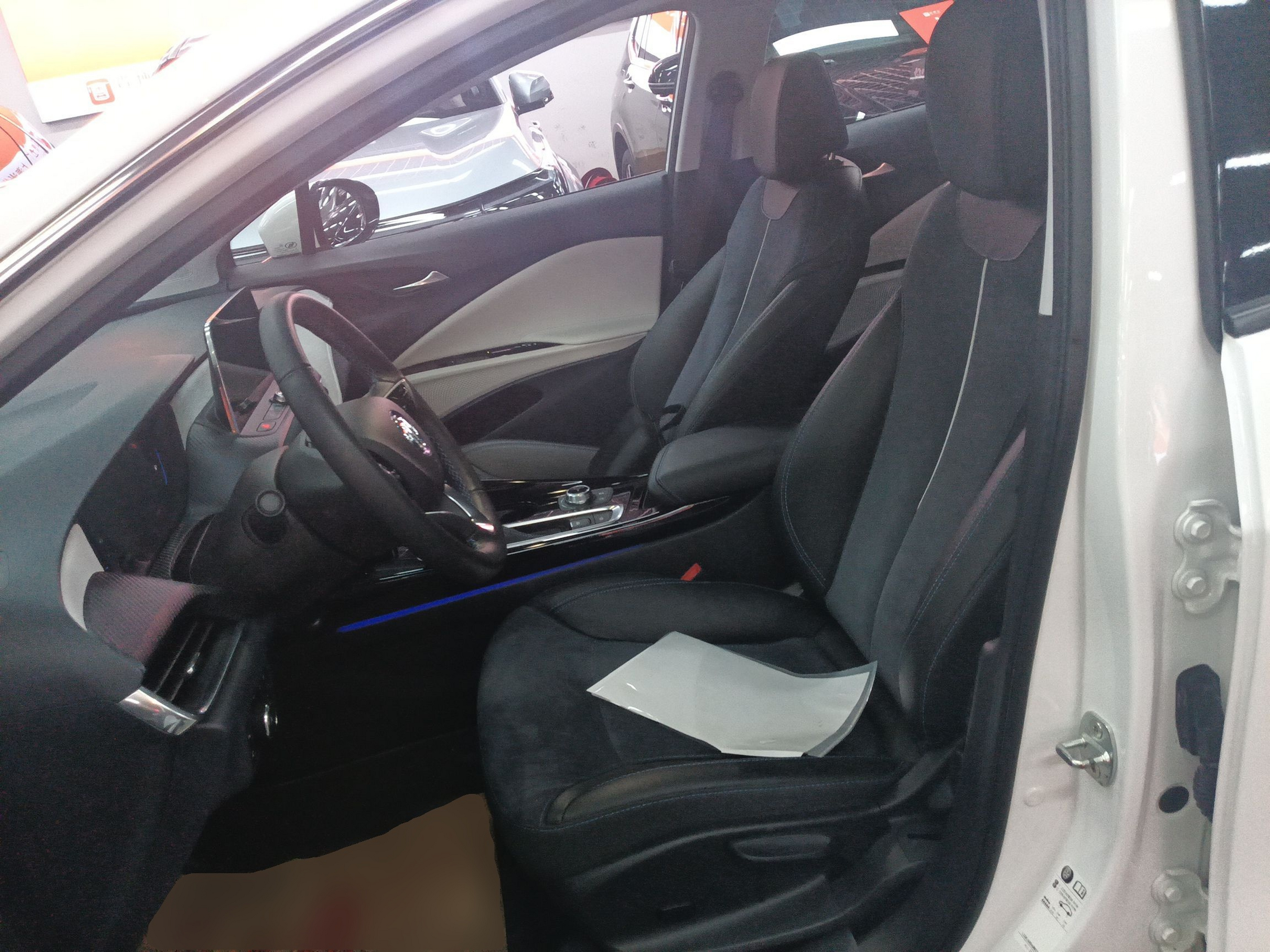 Avant de la voiture
