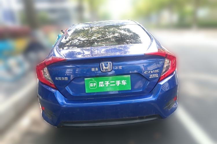 Used Honda Civic 2019 220TURBO CVT Dynamic Edition China VI Rear