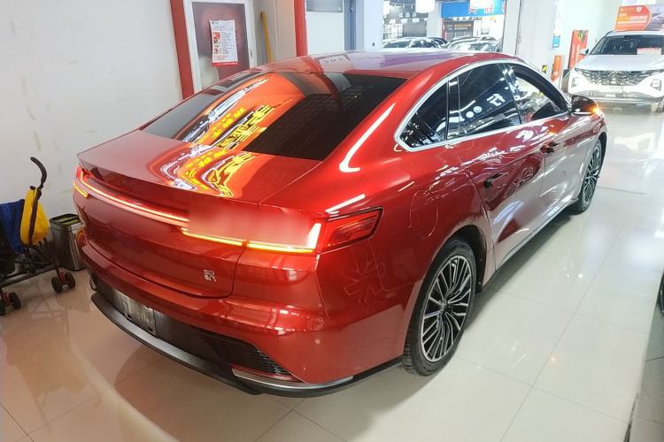 Used BYD Han 2020 EV Long-Range Luxury Model Rear Right 45 Deg