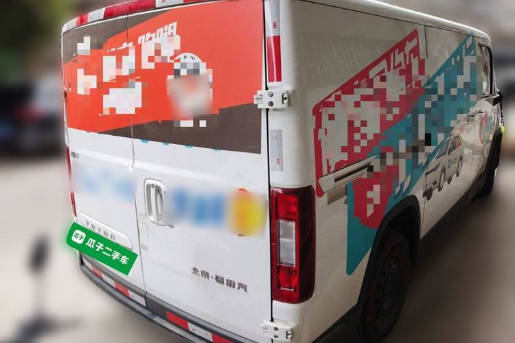 Used Foton Scenic i7 2025 Model—Professional Logistics Short-axle Front-wheel-drive, CATL 43.53 kWh, Zhiyuan Edition, Flat Roof, Single Tire, 2 Seats