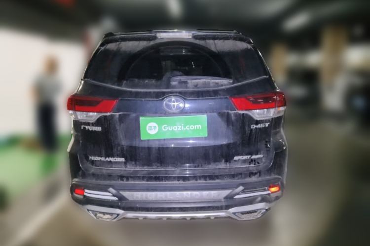 Used Toyota Highlander 2021 2.0T Four-Wheel Drive Luxury Edition 7 Seats Rear