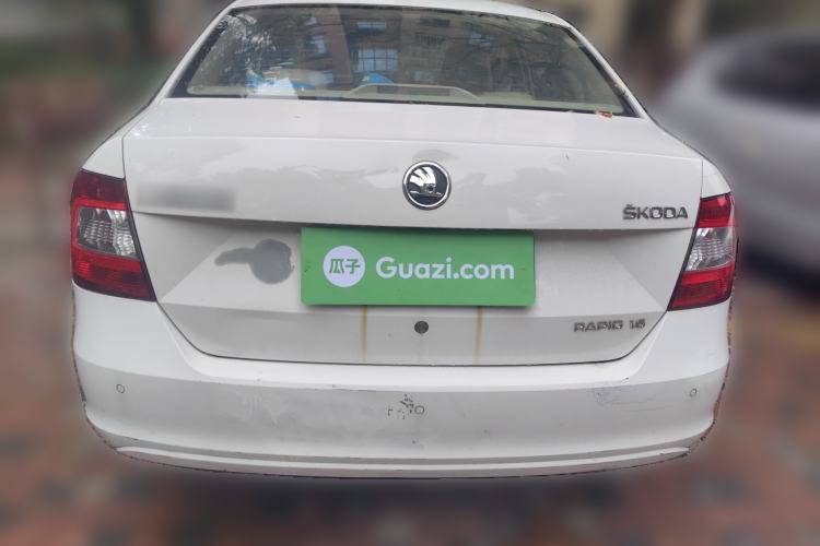 Used Skoda Rapid 2013 1.6L Manual Smart Selection Model Rear